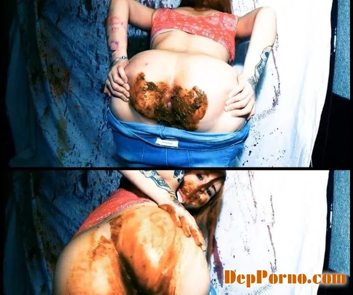 Beautiful blue jeans shit [FullHD 1080p]  2018 (Fanni) Pissing, Femdom