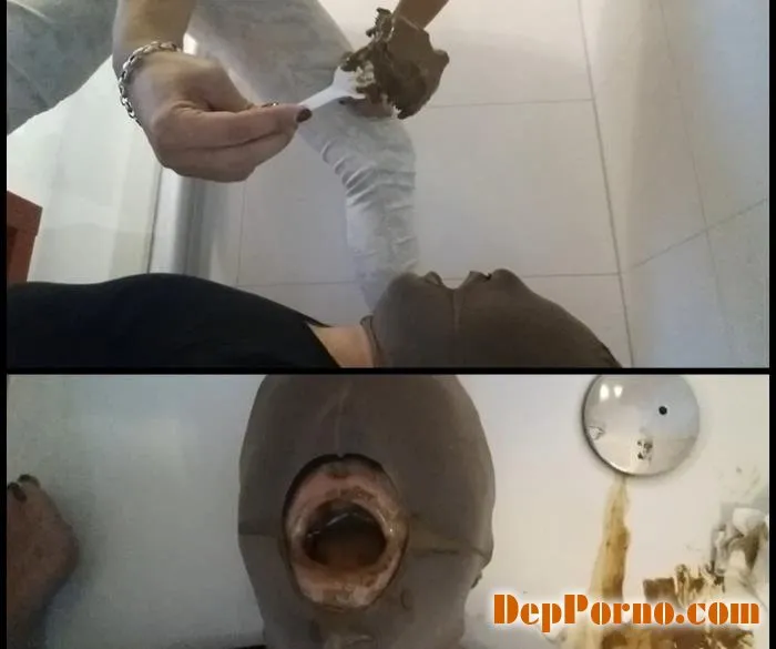 The punishment Forced feeding with my shit [FullHD 1080p]  2018 (Actress: Tima)