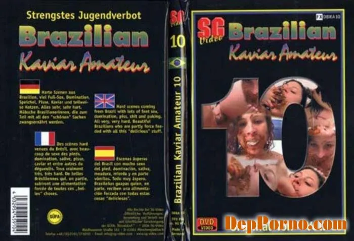 Brazilian Kaviar Amateur 10 [DVDRip]  2018 (Scat Girls) Shitting Girls, Dirty Anal