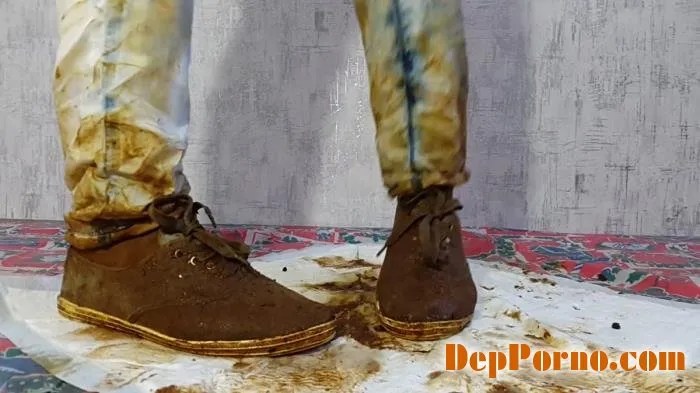 Jeans Pooping [FullHD 1080p]  2018 (Anna Coprofield) Jean Pooping, Solo Scat