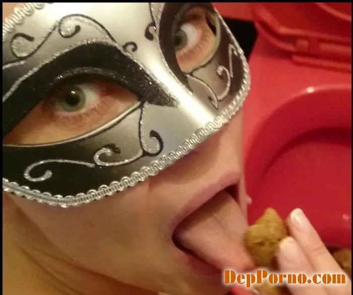I’m licking a dirty toilet [FullHD 1080p]  2018 (Brown wife) Poop Videos, New Scat Solo