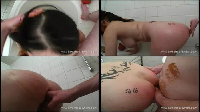 PERVERTEDSCATSEX BROWN BLOW-JOB SHIT [HD 720p]  2018 (HotDirtyIvone) Anal, Scat