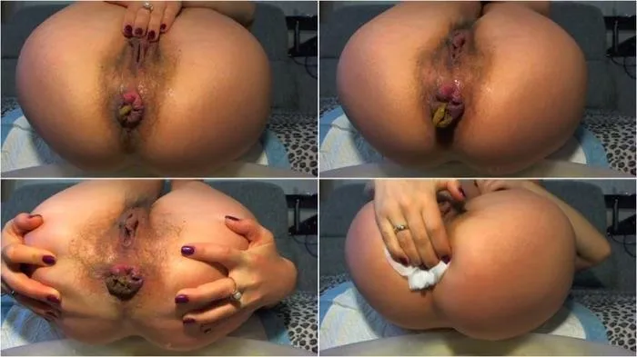 AMAROTIC HAIRYYULIYA POOPING AND PISSING [FullHD 1080p]  2018 (Merida) Anal, Piss