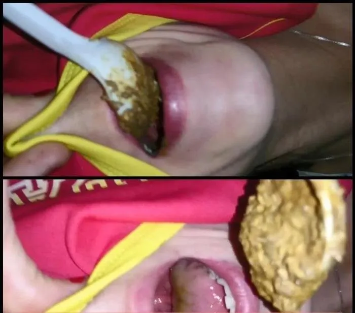 Incredible Scat Amateur Feeding A Lot Of SHIT [FullHD 1080p]  2018 (REAL SCAT SWALLOW GIRL) Humiliation, Amateur