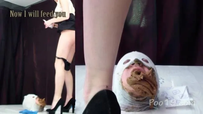 2 mega big heaps of shit from princesses [FullHD 1080p]  2018 (Smelly Milana) Toilet Slavery, Big pile
