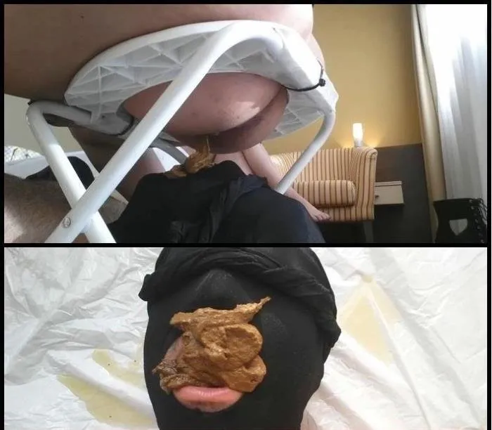 2 Scat Doms use their Toilet Slave [FullHD 1080p]  2018 (Toilet Humiliation) Femdom, Shitting