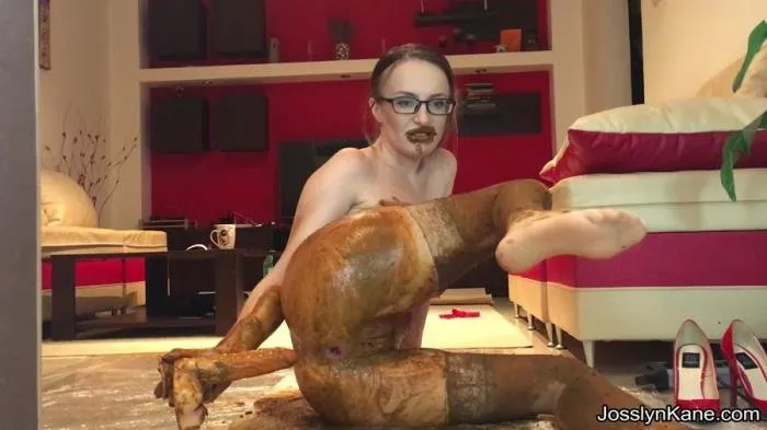 BIG Diarrhea incident-smearing, sucking and anal [FullHD 1080p]  2018 (JosslynKane) Poop Smear, Efro