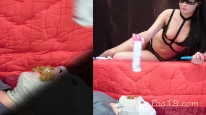 Sweet breakfast in the ovulation cycle from Christina [FullHD 1080p]  2018 (Smelly Milana) Face Sitting, Toilet Slavery
