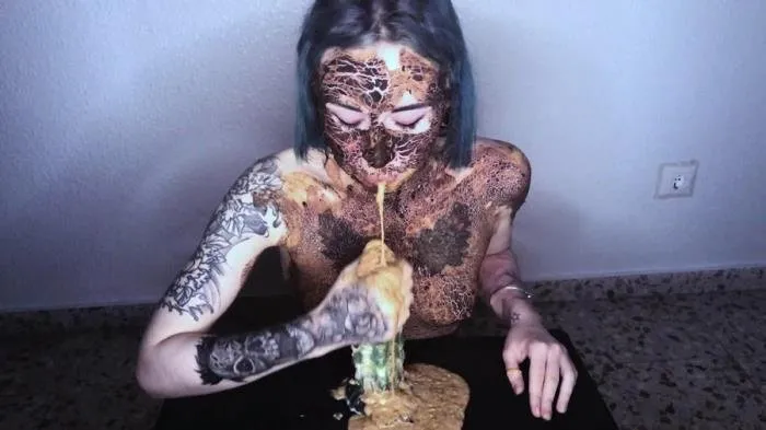 Sweet vomit, fisting my mouth [FullHD 1080p]  2018 (DirtyBetty) Farting, Solo Scat