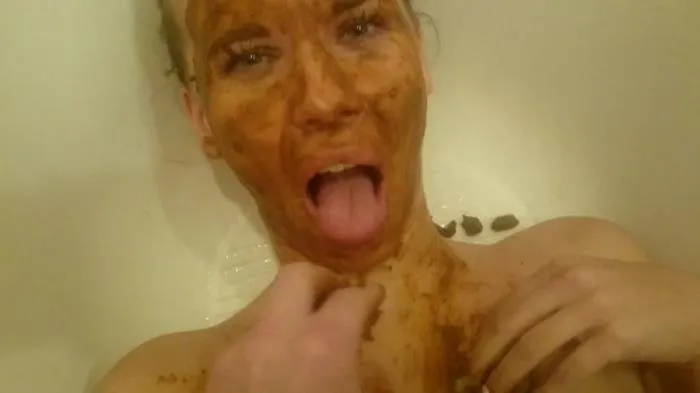Crazy games with shit 2 [FullHD 1080p]  2018 (Brown wife) Mega Fart Girl, Efro
