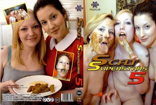 Scat Superstars 5 [DVDRip]  2018 (Louise Hunter, Susan, Tiffany, Maisy, Kira) Scat Porn, Lesbians