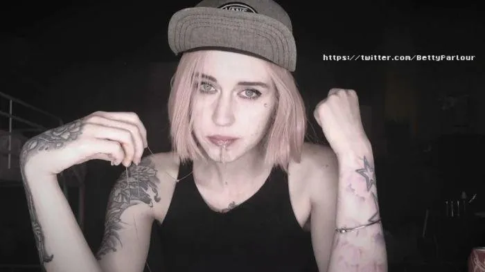 PUKE and VOMIT after Hot-Dog with CUM [FullHD 1080p]  2018 (Actress: DirtyBetty)