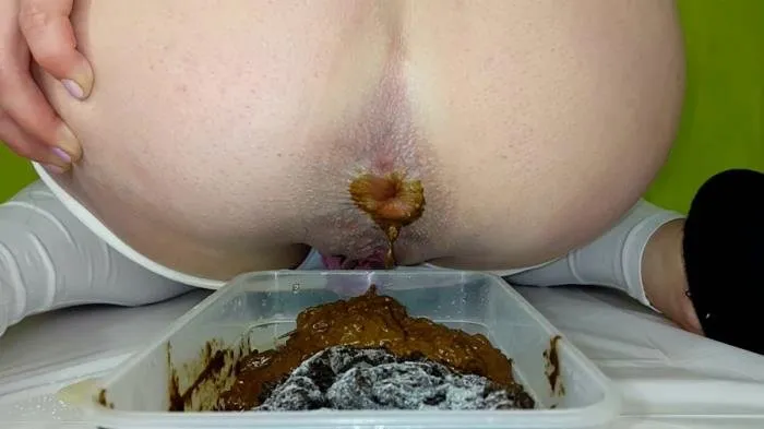 Collect 4 shit to freeze [FullHD 1080p]  2018 (Anna Coprofield) Solo, Cowardice