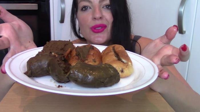 Ginormous Shit Meal For Slave (Biggest Poo To Date) [FullHD 1080p]  2018 (Actress: Evamarie88)