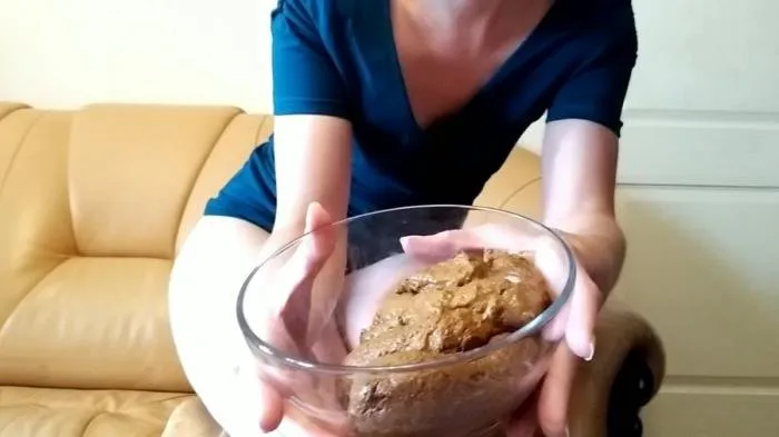 Pooping and playing on leather sofa [FullHD 1080p]  2018 (nastygirl) Poop, Defecation