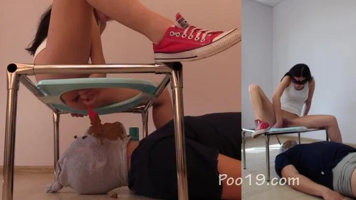 MilanaSmelly - I decided to do it again [HD 720p]  2018 (Christina) Big shit, Femdom