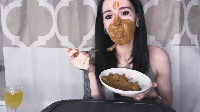 Real Scat Breakfast [FullHD 1080p]  2019 (DirtyBetty) Teen, Eating