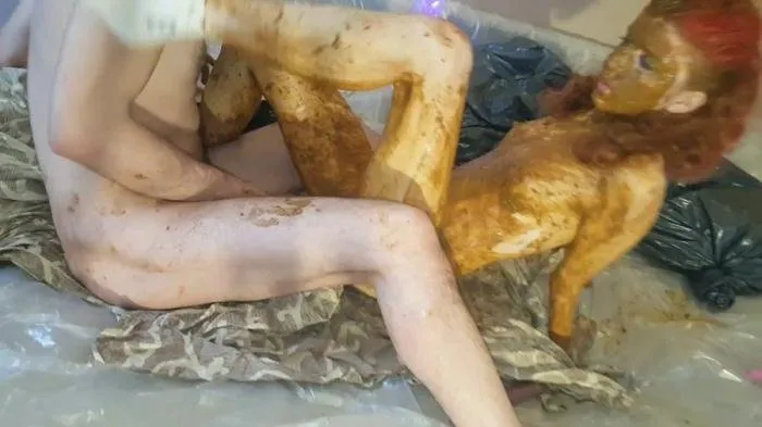 Christmas Shitty Massacre. Part 2 [FullHD 1080p]  2019 (Aria) Amateur, Sex Scat