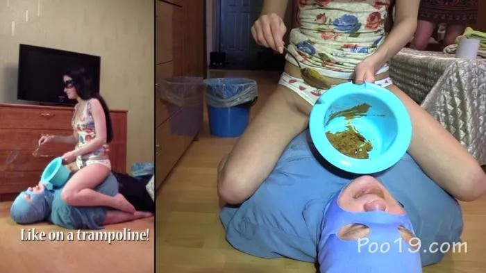 Thank you for feeding, Mistresses [FullHD 1080p]  2019 (MilanaSmelly) Femdom, Shitting
