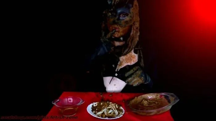 Mega smearing and swallowing shit [FullHD 1080p]  2019 (CatShit) Big pile, Desperation