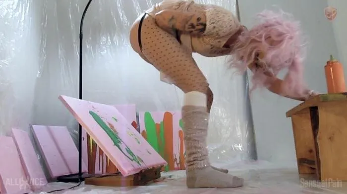 Anal Painting 2 [FullHD 1080p]  2019 (Abigail Dupree) Solo, Scatology