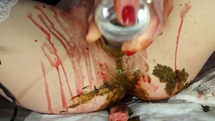 Shit and Blood Vol.7 Part 2 [FullHD 1080p]  2019 (Anna Coprofield) Toys, Shitting