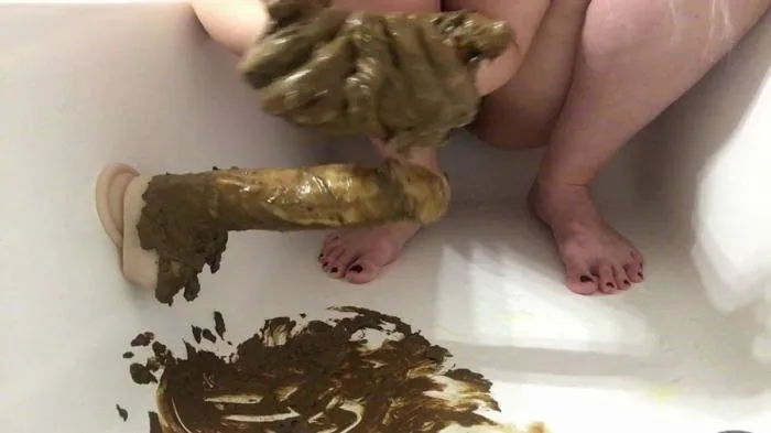 Creamy Dildo Jerkoff [HD 720p]  2019 (ChubbiBunni) Shitting, Amateur