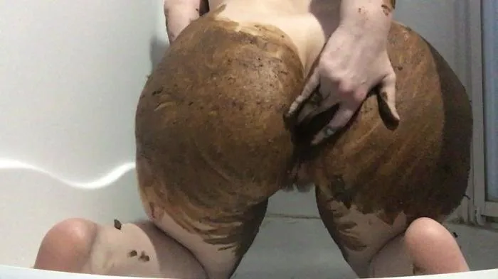 So Horny Smear [HD 720p]  2019 (ChubbiBunni) Poop, Solo