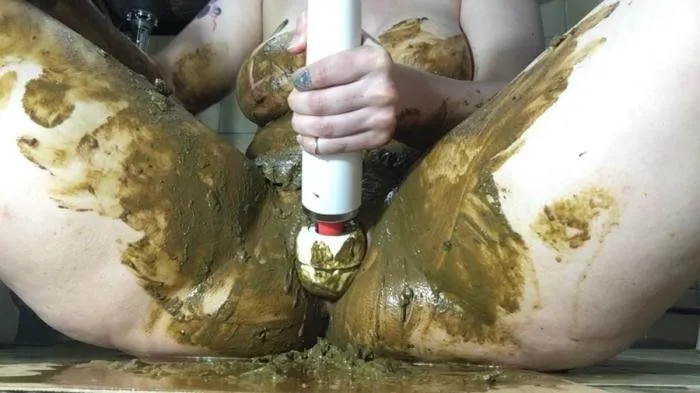 Poop Play Masturbation [HD 720p]  2019 (ChubbiBunni) BBW, Scatting