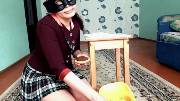 Scat Real Swallow- The Scat Burger By - Exclusive SG [FullHD 1080p]  2019 (Top Babe Lina) Solo, Milf