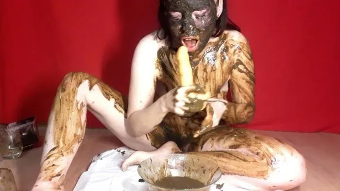 Three shitty vomit [FullHD 1080p]  2020 (ScatLina) Scatting, Toys