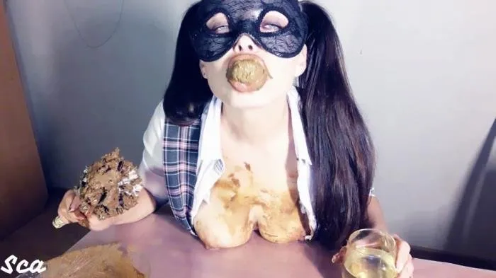 Shitty homework [FullHD 1080p]  2020 (ScatLina) Shit, Farting