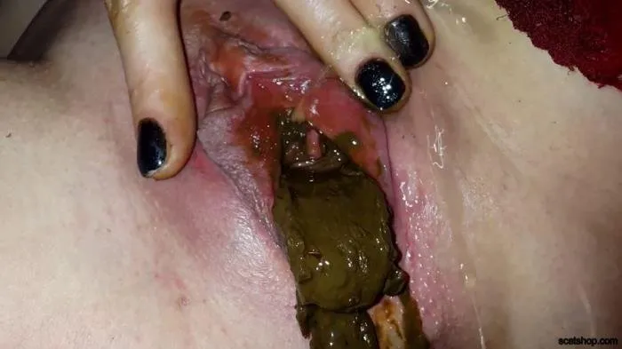 It's Schoolgirl's Filled Pussy again Part 2 [FullHD 1080p]  2020 (Solo) Extreme Scat, Poop