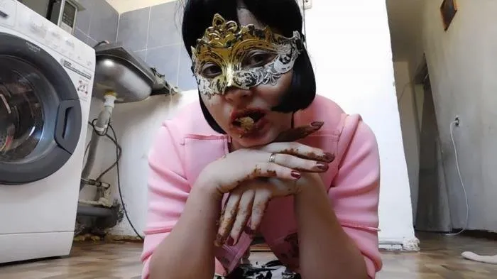 Lady tastes shit [FullHD 1080p]  2021 (Solo) Stars Scat, Big Farting Girls