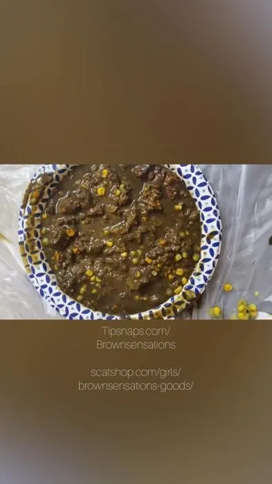 Smearing my dinner [UltraHD 2K]  2021 (Brownsensations) Defecation, Extreme
