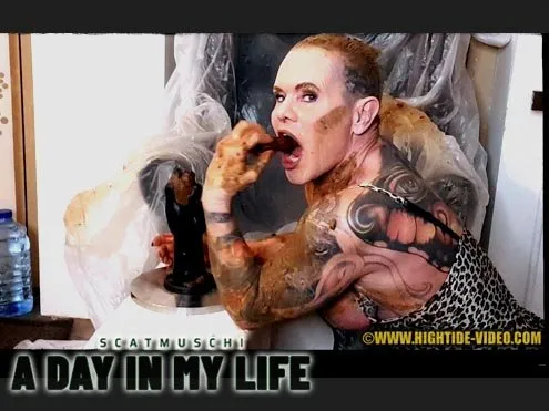SCATMUSCHI - A DAY IN MY LIFE [HD 720p]  2021 (Scatmuschi) Solo, Farting