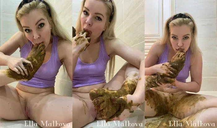 Shitty Toe feet Sucking [UltraHD 2K]  2022 (Scat Ella) Extreme