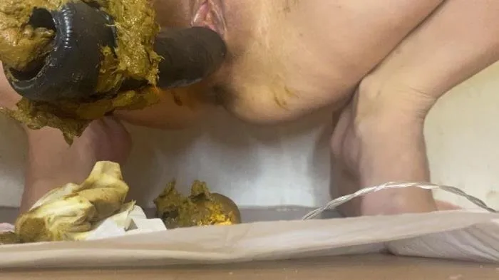 Big shit, stick in pussy, hide shit in pussy [FullHD 1080p]  2022 (P00girl) Toys, Masturbation