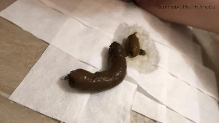 Long smooth thick morning poop & bonus horny poop [FullHD 1080p]  2022 (LittleDirtyPrincess) Toilet Slavery, Solo