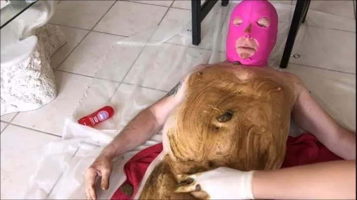 Enema and I shit a lot on the slave [FullHD 1080p]  2022 (Girlsscatandpiss) Domination, Humiliation