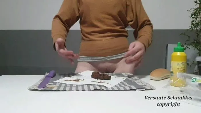 Scat house kitchen 1 (hot dog) [FullHD 1080p]  2022 (Versauteschnukkis) Solo