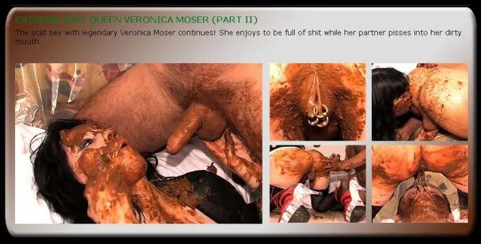 EXTREME SCAT QUEEN VERONICA MOSER [SD]  2022 (PART II) All Sex, Oral