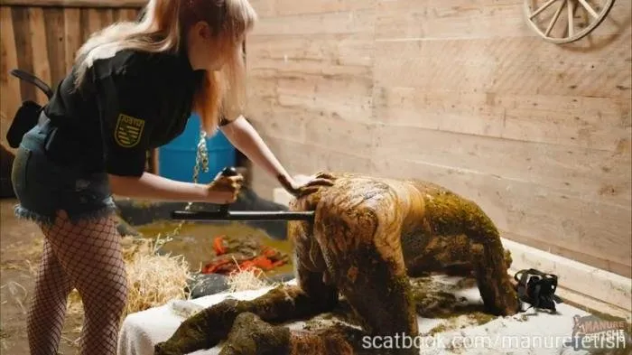 Dung Prison Manure Fetish [FullHD 1080p]  2022 (Lyndra Lynn) Toilet Slavery, Humiliation