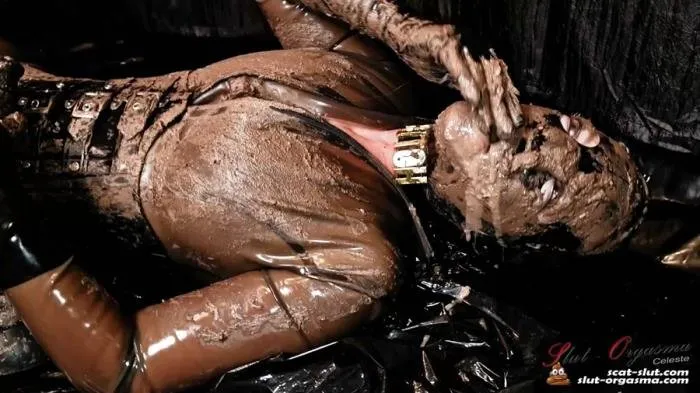 Rubber doll in the shit heaven [FullHD 1080p]  2023 (SlutOrgasma) Solo, Latex
