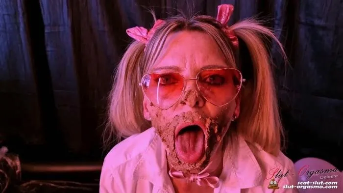 Cum and play with me in shit [FullHD 1080p]  2023 (SlutOrgasma) Solo, Eat Shit