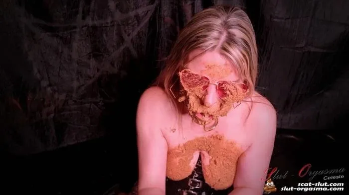 Taking masters shit extreme smearing and swallowing [FullHD 1080p]  2023 (SlutOrgasma) Toilet Slavery, Shit
