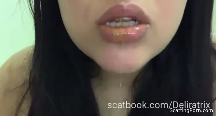Eating fresh shit [SD]  2024 (Actress: Scat Girl)