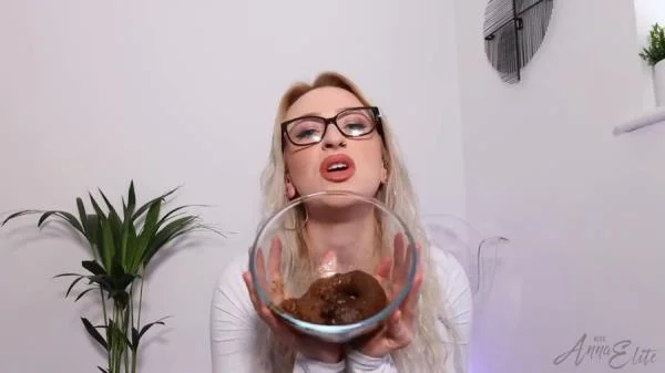 Mistress prepared you a cock castle and a plate of shit [HD 720p]  2024 (Actress: Anna)