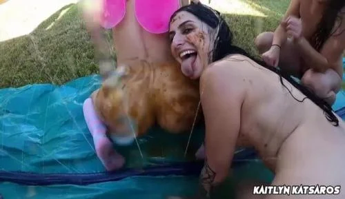 Kaitlyn Katsaros, Miss Demeanor, Keira Croft, Catalina Ossa, Natalie Brooks, Isabel Moon, Lucy Sunflower, Raven Maddoxx, and Raven Vice - 9 Girl Scat Orgy [HD 720p]  2024 (Actress: )