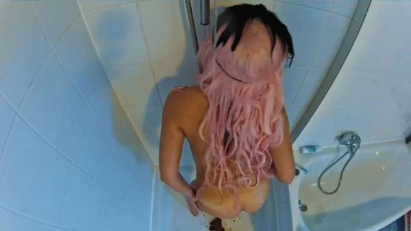 Shower Voyeur Shit [HD 720p]  2025 (Mia Skye aka MiaRoxxx) Dirty Anal, Defecation